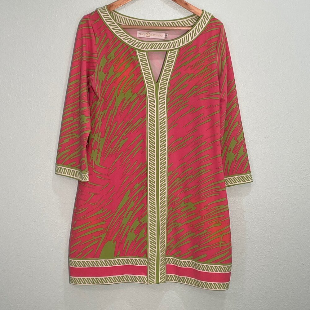 Tracy Negoshian womens shift dress size Med.